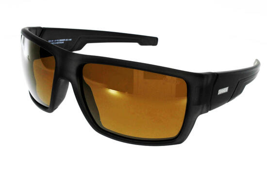 Lunettes de soleil adultes Sinner MORRO noir translucide catégorie 3 Polarisé