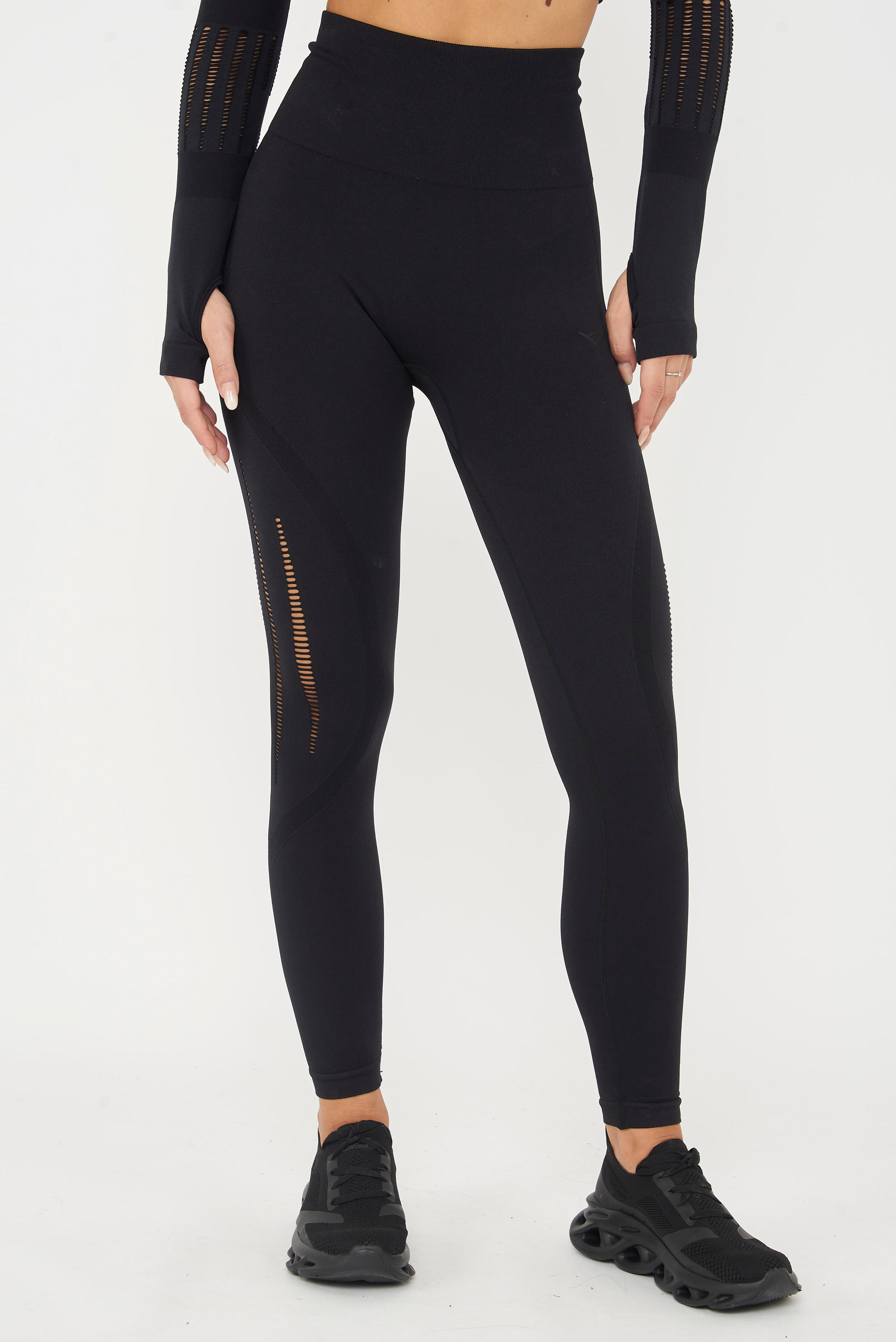 leggings fitness damen leslie schwarz 7/7