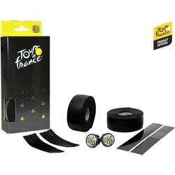 Velox Stuurtape geperforeerd TdF zwart (set)