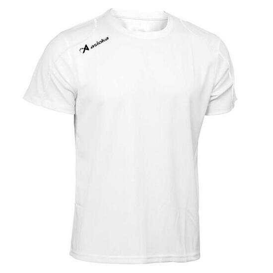 Camiseta Running Manga Corta Hombre Asioka Río Amarillo Flúor Transpirable
