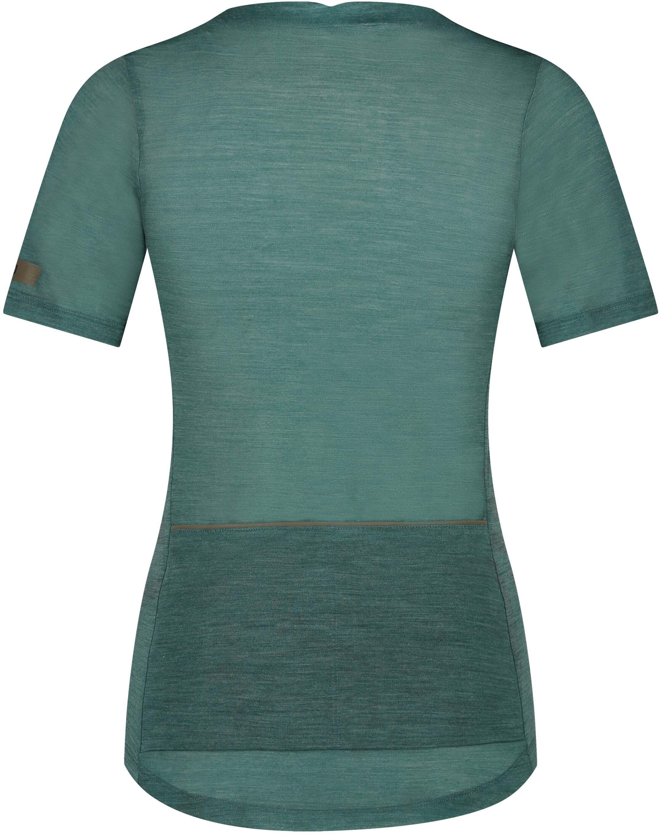 Maillot à manches courtes EVOLVE Terra pour femme, vert 2/3