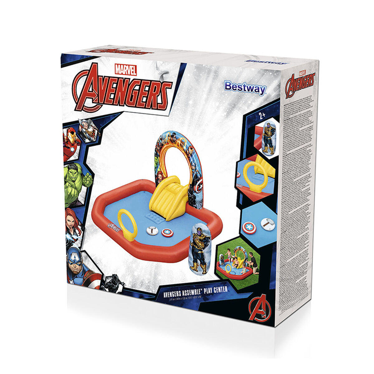 Piscina infantil Bestway The Avengers Multicolor 2/5