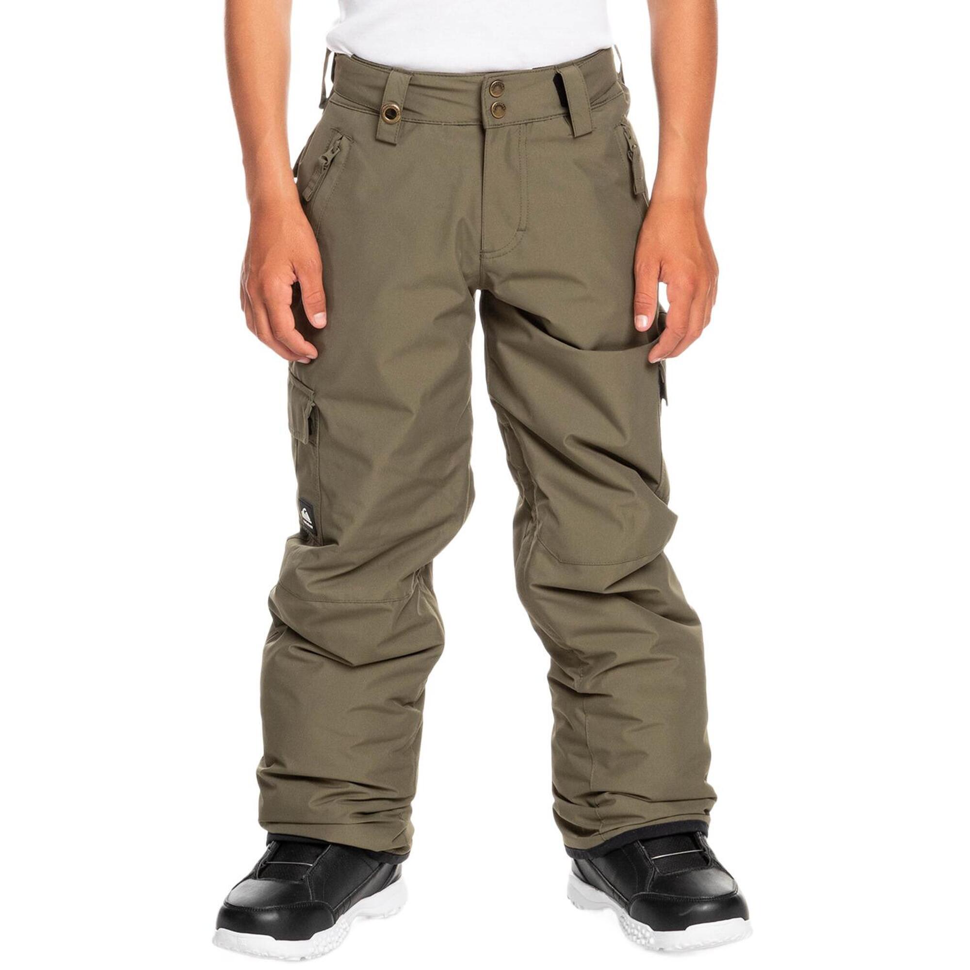 Quiksilver - Pantalon De Ski Pour Enfants Porter 10k - Pantalons - Vert -  8 À 10 Ans - Decathlon