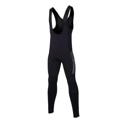 Lange fietsbib - heren - p-combat rok therm - zwart