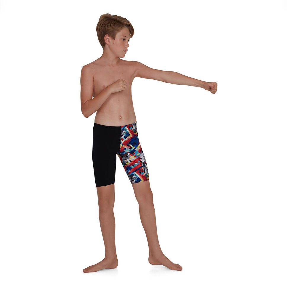 Jammery pływackie dziecięce Speedo Allover Digital Jammer