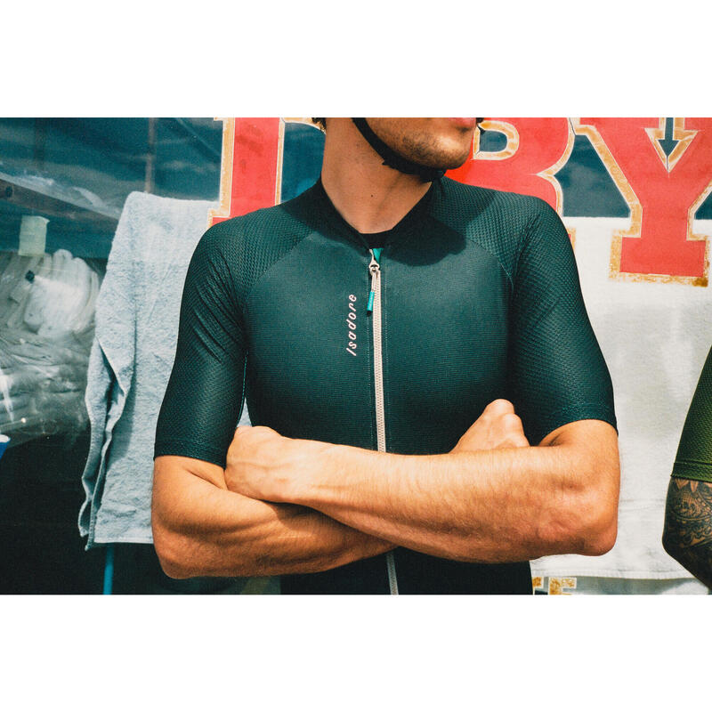 Maglia a manica corta da ciclismo da uomo Alternative Antracite