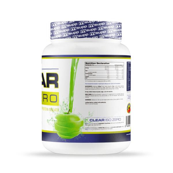 Clear iso zero - 800g Pomme Verte de MM Supplements