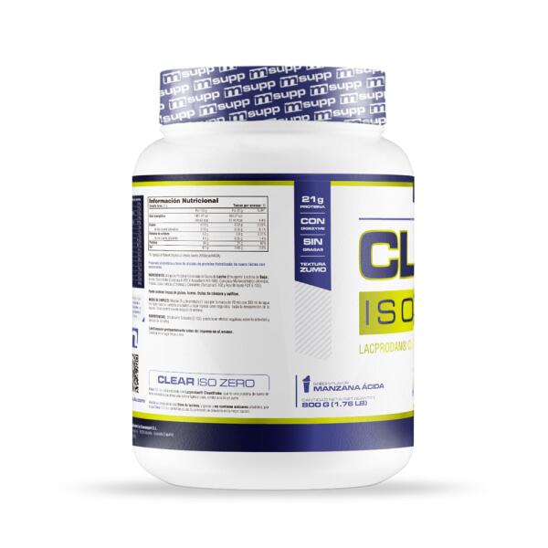 Clear iso zero - 800g Pomme Verte de MM Supplements