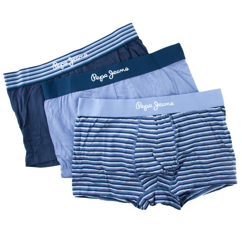 Lote de 3 calzoncillos Pepe Jeans Short Trunk para hombre