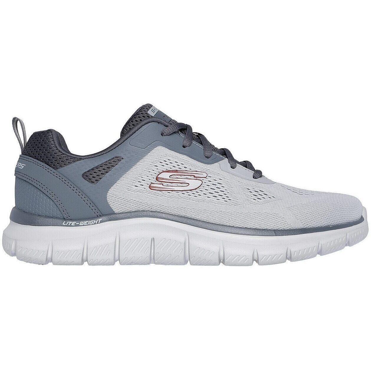 Pantofi sport barbati Skechers Track Broader, Gri