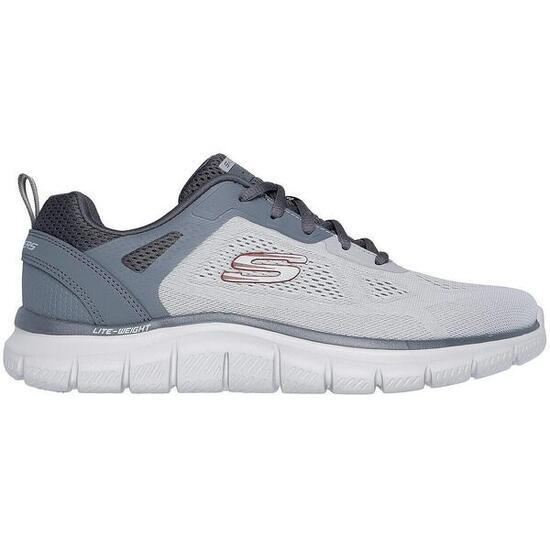 Zapatillas Skechers Track Broader, Gris, Hombre