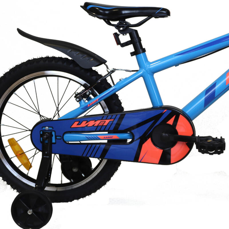Bicicleta de montanha infantil 18" Umit Alumínio 180 Azul/Laranja