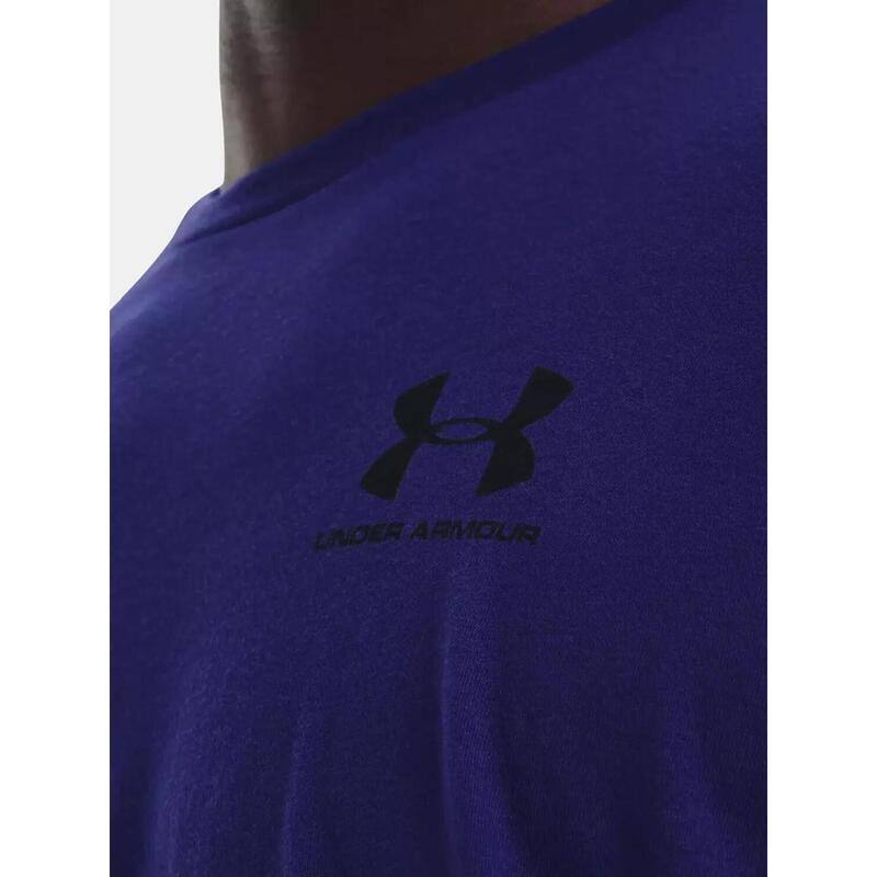 Koszulka fitness męska Under Armour Sportstyle Left Chest LS z długim rękawem