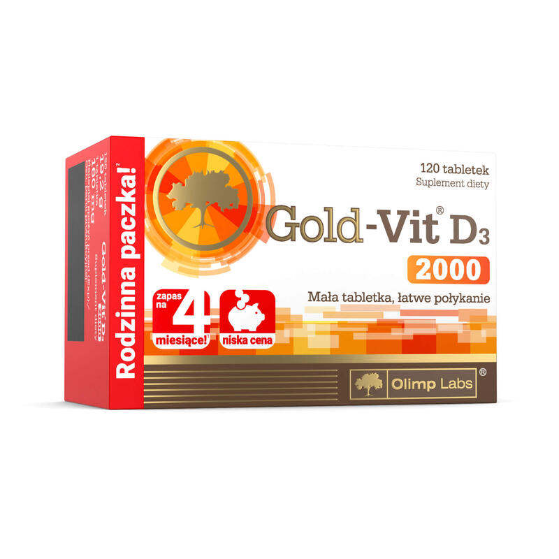 Gold-Vit® D3 2000 Olimp - 120 Tabletek