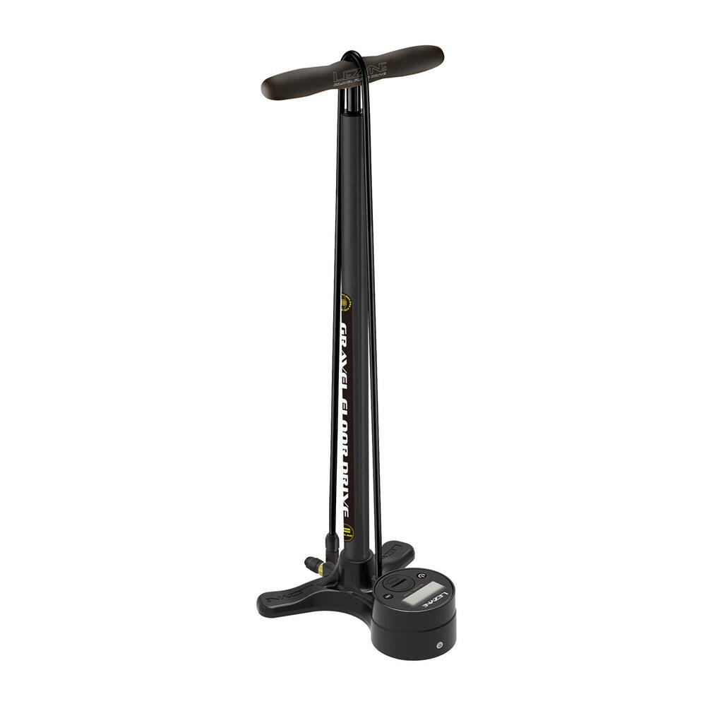 Lezyne Gravel Digital Drive Matte Black Cycle Pump 2/7