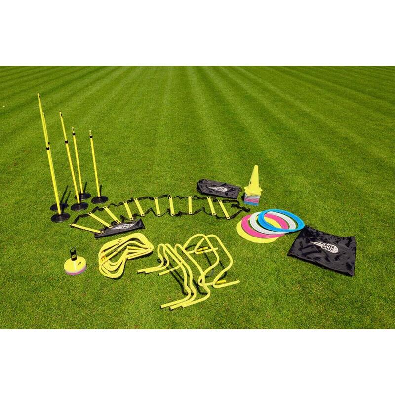 Kit d'entrainement Pro - Coupelles, cerceaux plats, mini-haies...