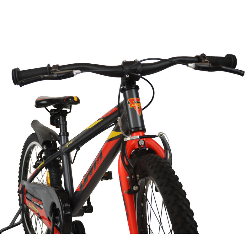 Bicicleta Infantil Montaña 20" Umit Aluminio 200 Gris /Rojo