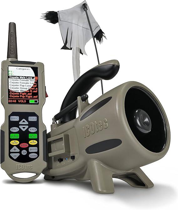Chematoare ICOtec NOMAD+ Predator cu Bluetooth (165 de apeluri) cu telecomanda s