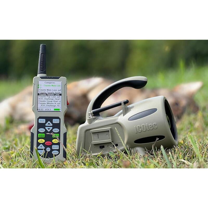Chematoare ICOtec NOMAD+ Predator cu Bluetooth (165 de apeluri) cu telecomanda s