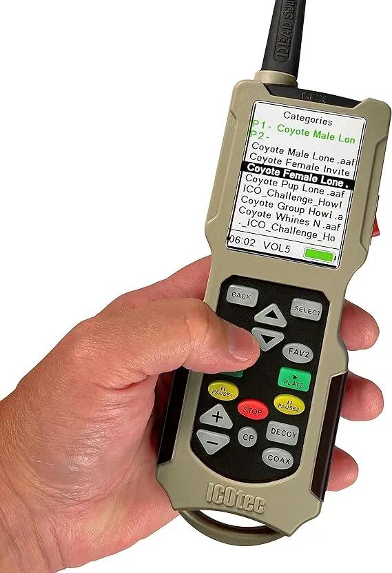 Chematoare ICOtec NOMAD+ Predator cu Bluetooth (165 de apeluri) cu telecomanda s 2/5
