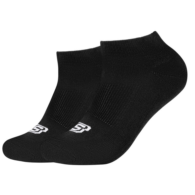 Chaussettes unisexes Skechers 2PPK Basic Cushioned Sneaker Socks