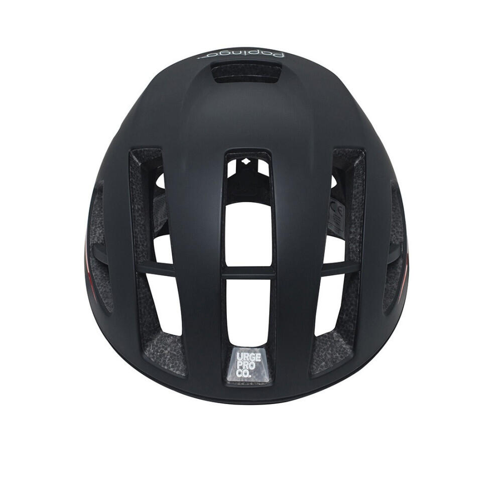 Casco da bici da strada/ghiaia nero Papingo 7/8