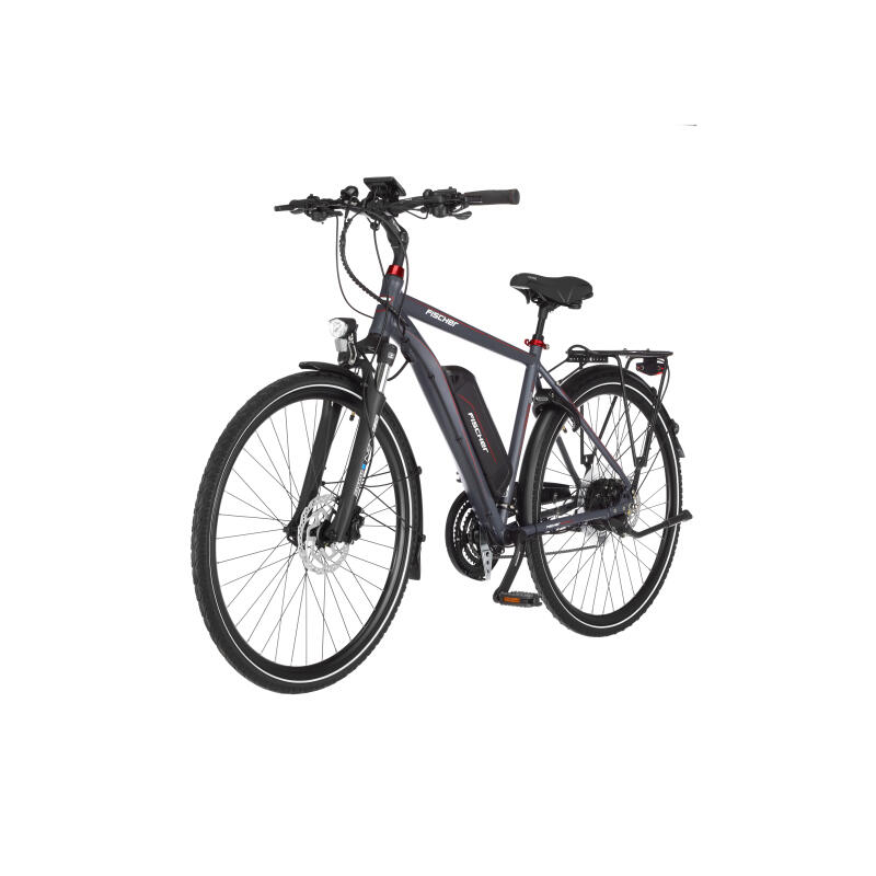 Refurbished FISCHER Trekking E-Bike Viator ETH 2222 anthrazit RH 50cm 422 Wh