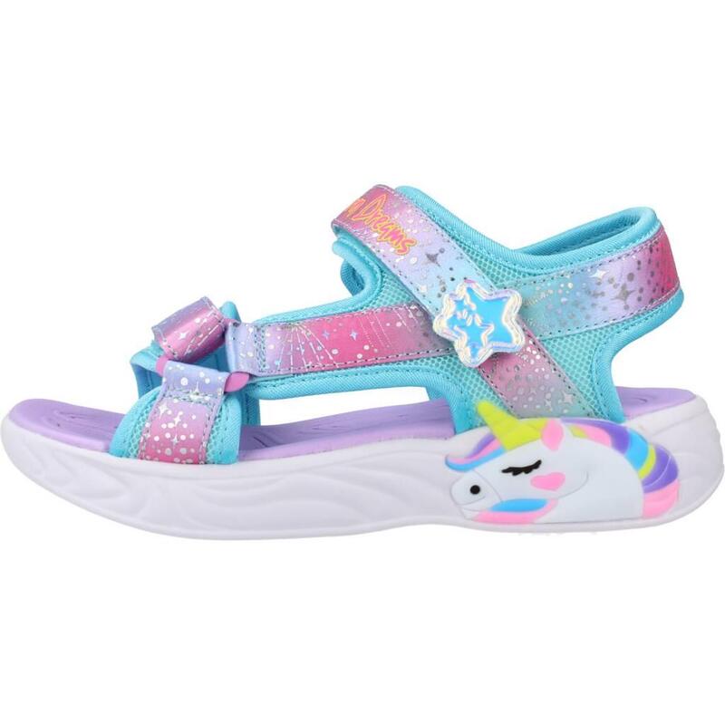 Sandalias Niña Skechers Unicorn Violeta