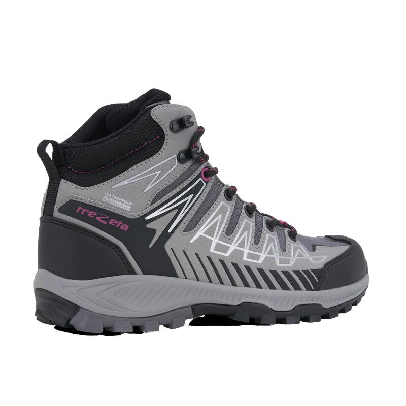 Scarpe Trekking Donna THUNDER MID W'S WP GREY - FUCHSIA