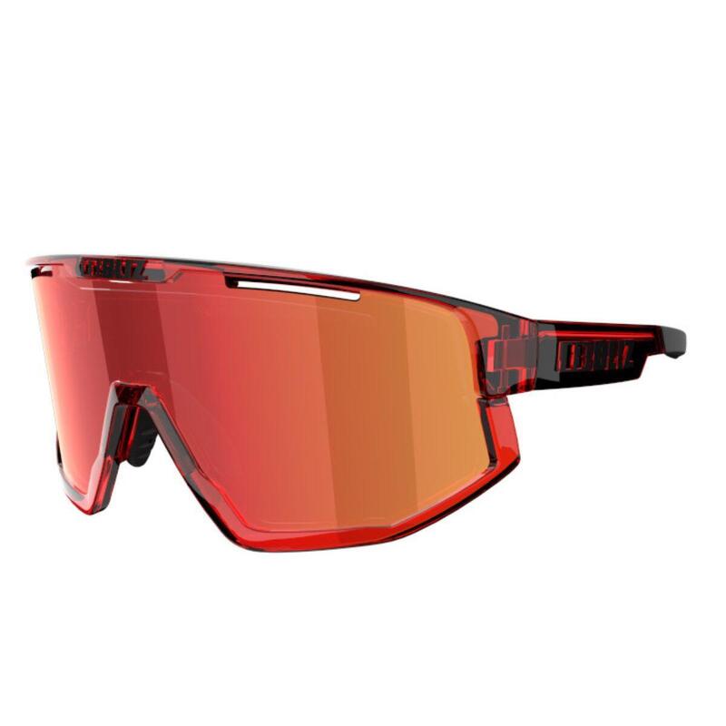 Okulary przeciwsłoneczne rowerowe dla dorosłych Bliz Fusion Transparent Red