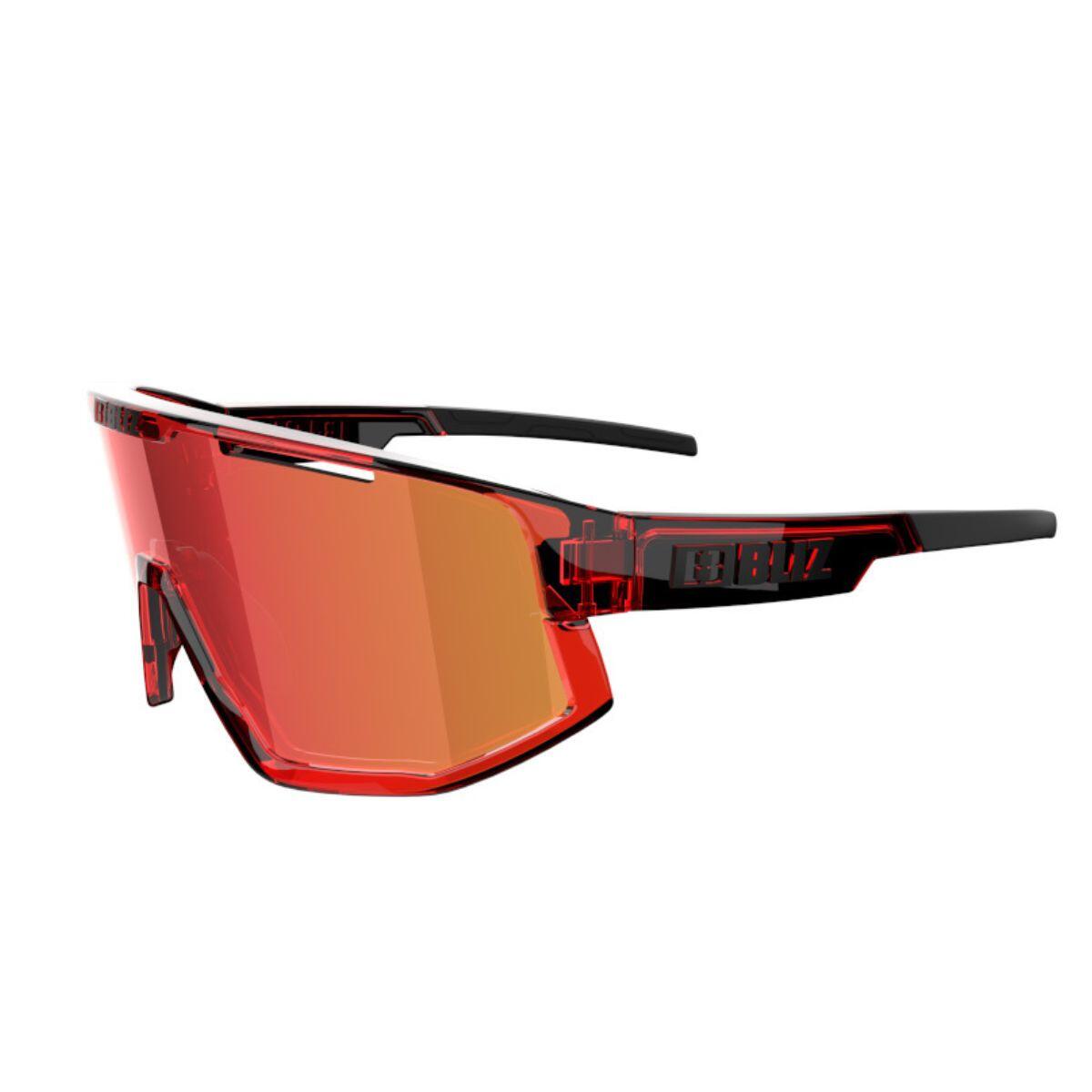 Lunettes de Soleil - Fusion  -  Branches ROUGE/ Noir 7/7
