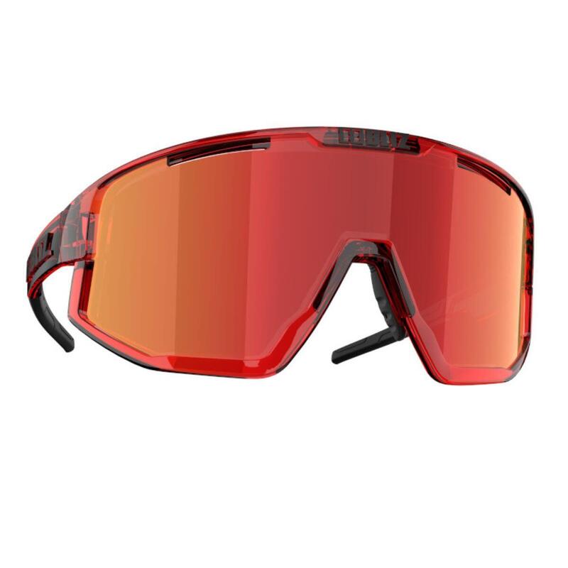 Bliz Fusion Sonnenbrille Transparent Red