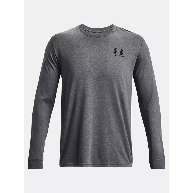 Koszulka fitness męska Under Armour Sportstyle Left Chest z długim rękawem