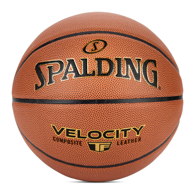 Minge de baschet adulți Spalding Velocity portocalie