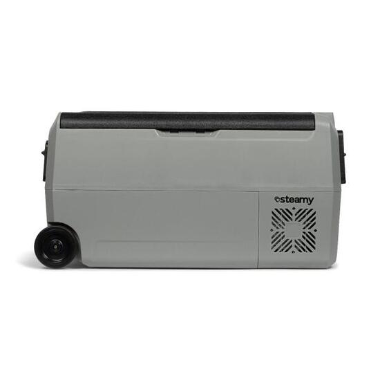 Steamy-E Dual Zone Frigoriferi Portatile Elettrico con Ruote 32L