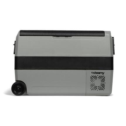 Steamy-E Dual Zone Électrique Glacière à compresseur sur roues, 44L