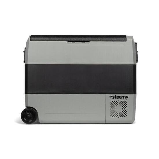 Steamy-E Dual Zone Électrique Glacière à compresseur sur roues, 56L