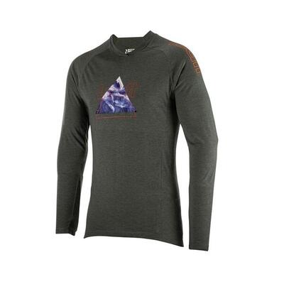 Maglia MTB Gravity 2.0 a maniche lunghe leggera e comoda Nero Uomo