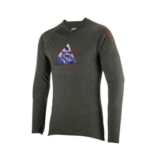 Maglia MTB Gravity 2.0 a maniche lunghe leggera e comoda Nero Uomo