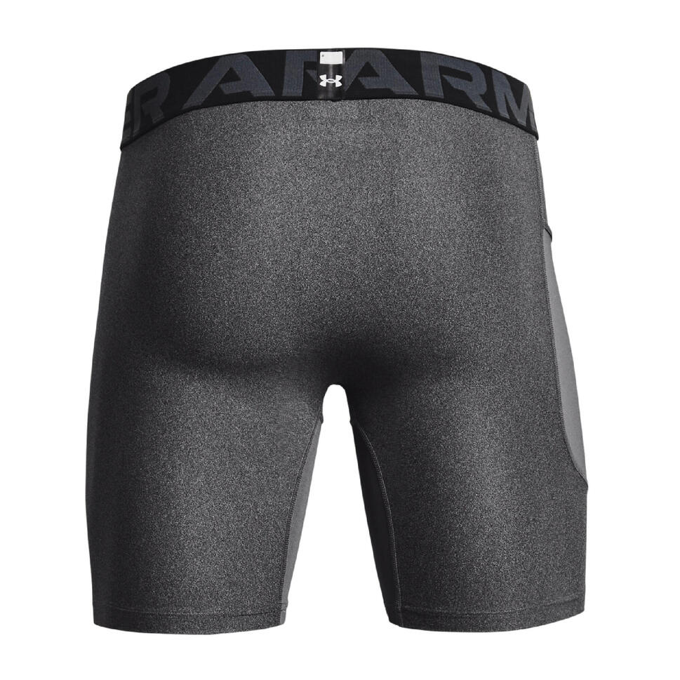 UA Men's HeatGear® Armour Compression Shorts Szary XL