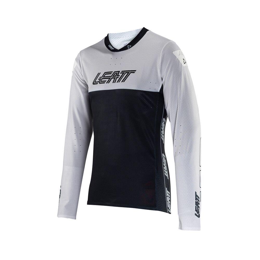 Maillot manches longues MTB Gravity 4.0 avec renfort aux coudes Blanc Homme 5/6