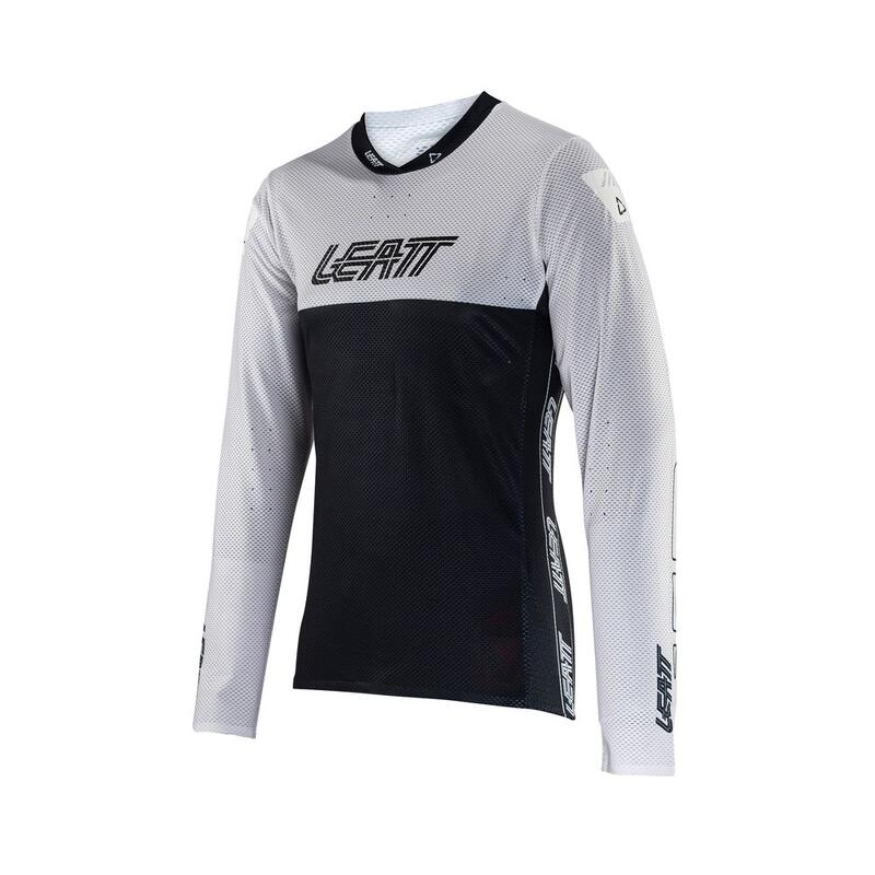 Maglia MTB Gravity 4.0 a maniche lunghe con rinforzo sui gomiti Bianco Uomo