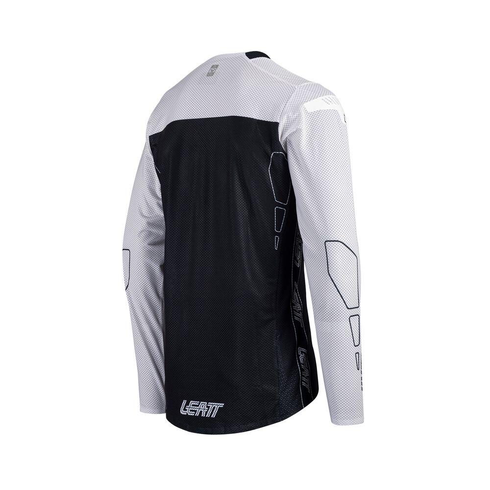 Maillot manches longues MTB Gravity 4.0 avec renfort aux coudes Blanc Homme 4/6