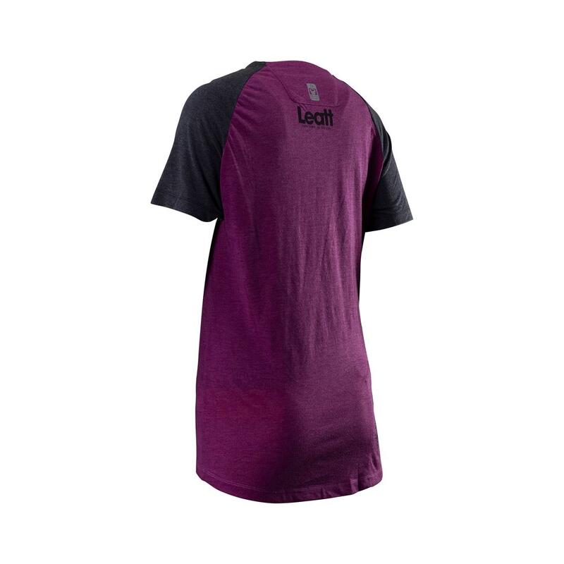 Maglia MTB AllMountain da donna 2.0 in tessuto elasticizzato Tencel Viola