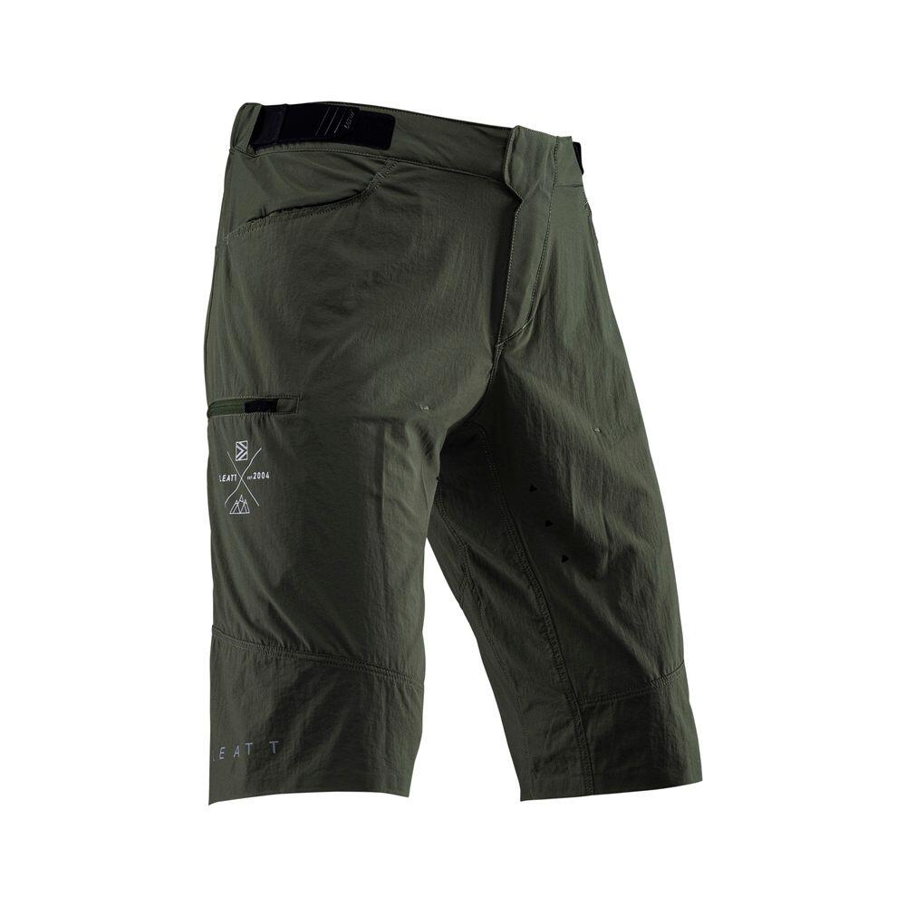 Leatt - Short Vtt Trail 2.0 Multi-poches Vert Homme - Short De Vélo - Vert - 36 Xs - Decathlon