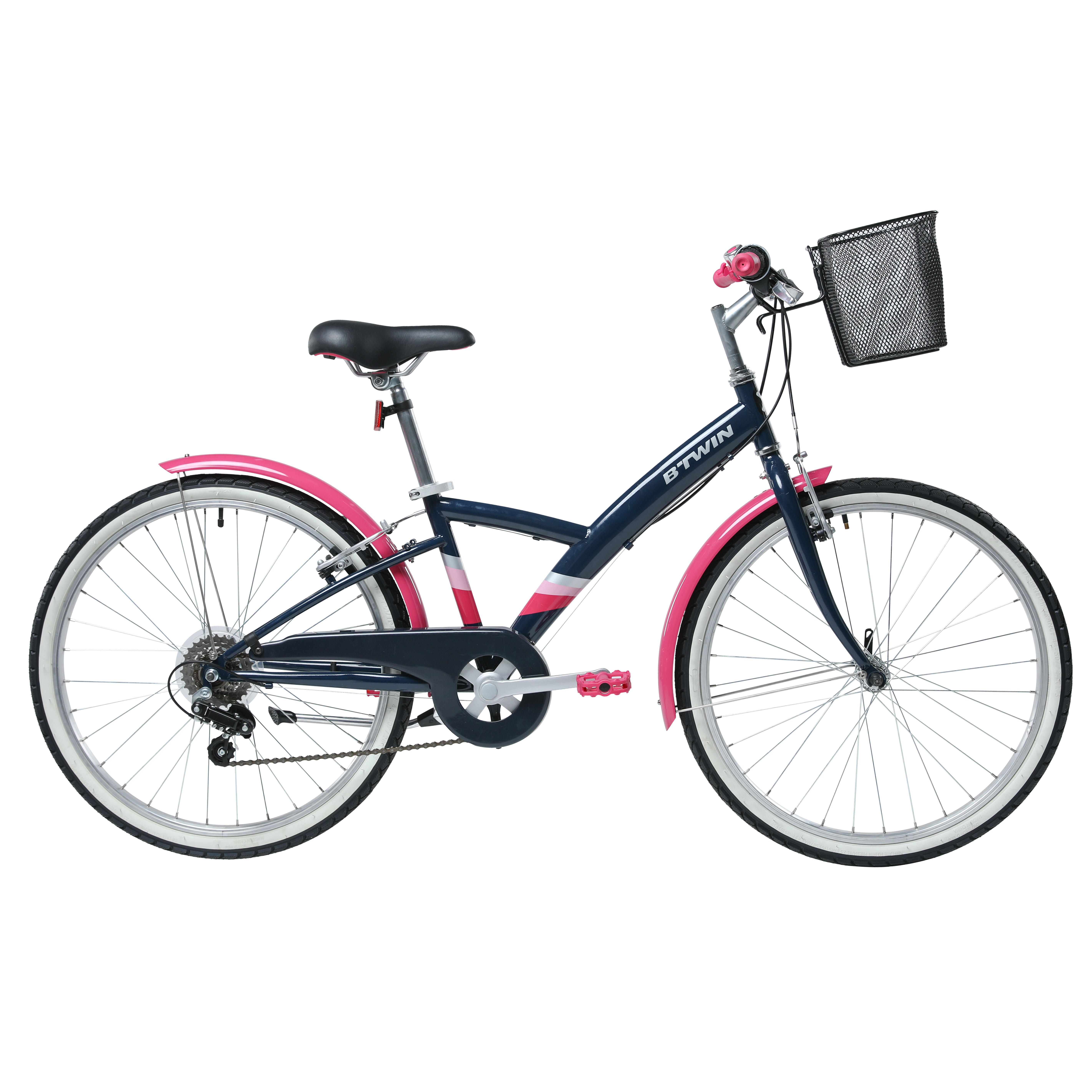 Refurbished Lightly Used Hybrid Bike Origin 500 8 12 Years Blue