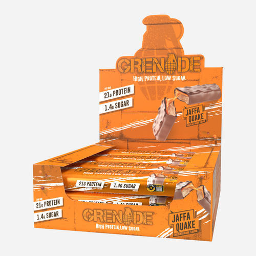 GRENADE Grenade Protein Bar (12x60g) Jaffa Quake - Repen - Eiwit Repen