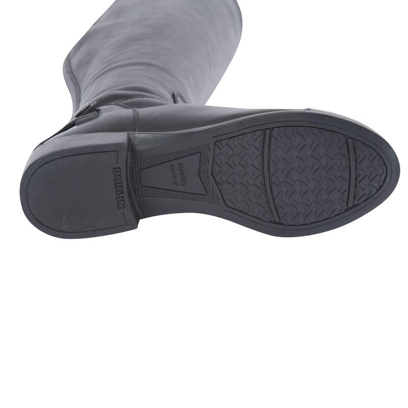 Bottes Cuissardes En Cuir Pour Femme - Talon Petit, Montant Long - Style Équitation Hiver - Occasions Bureau, Soirée