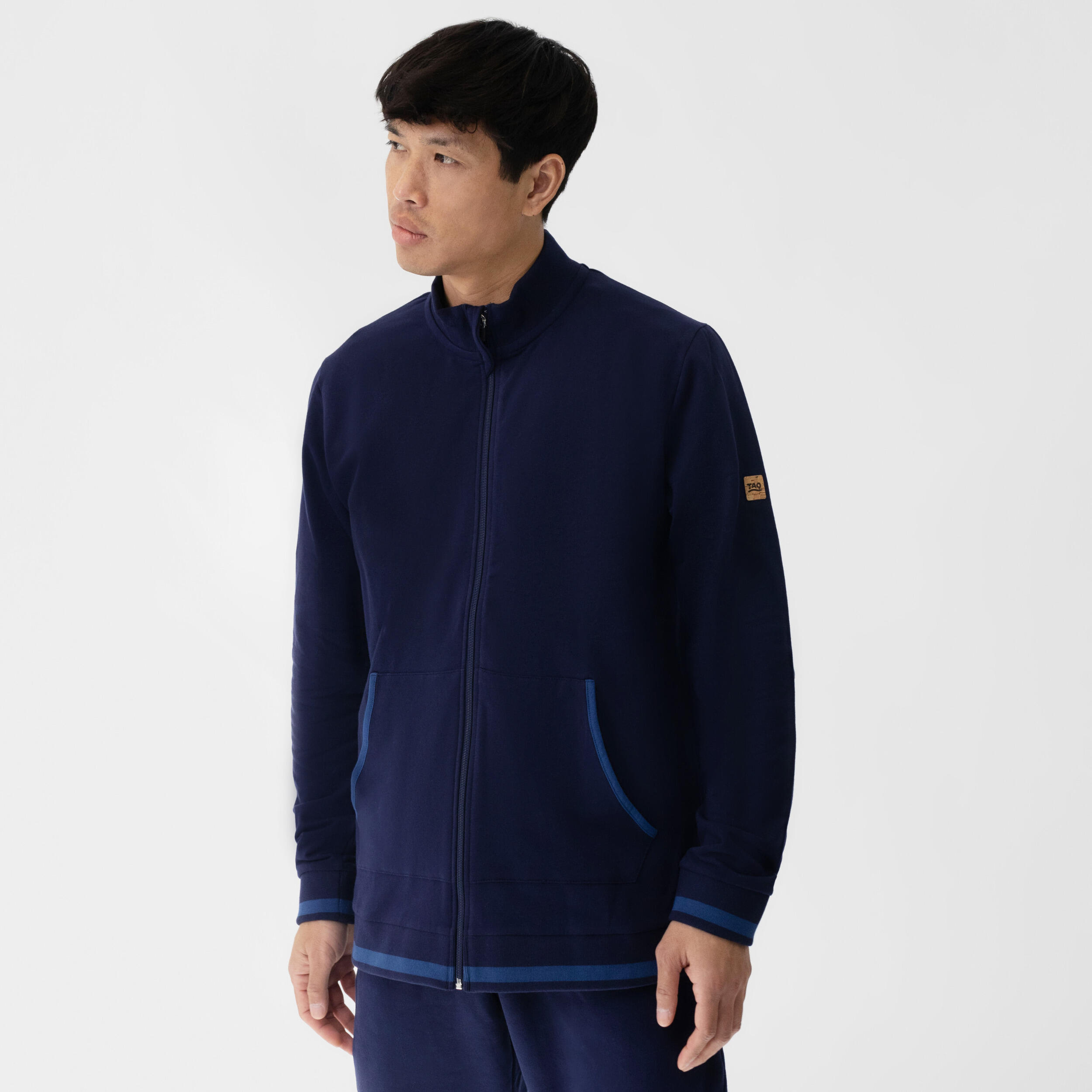TAO Bequeme Herren Freizeitjacke aus Bio-Baumwolle INGO