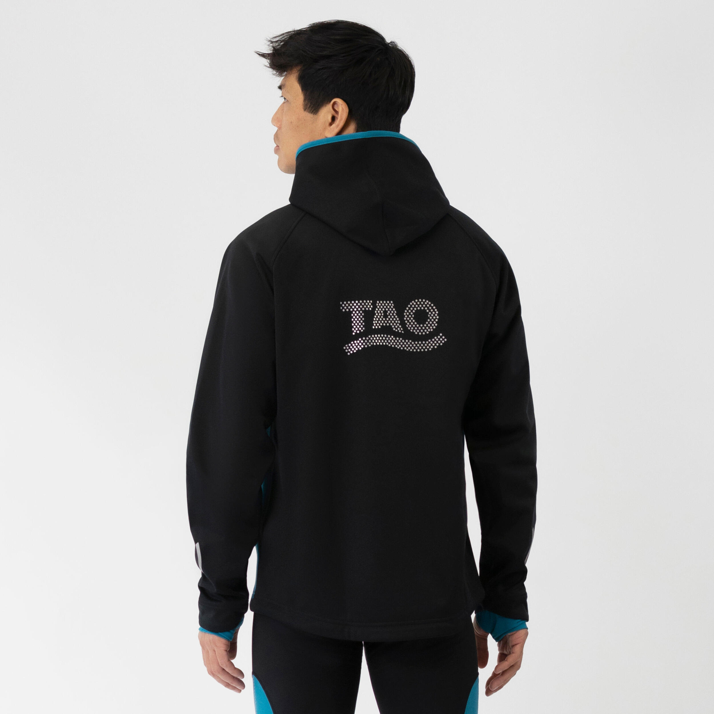 Warme Herren Laufjacke mit Kapuze und Handschlaufe EDVIN 7/7